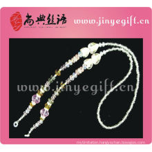 Spring Wholesale Crystal Beaded Heart Shaped Glasses Lanyard